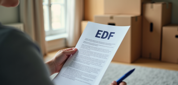 Déménagement : quand résilier EDF facilement avant le départ ?
