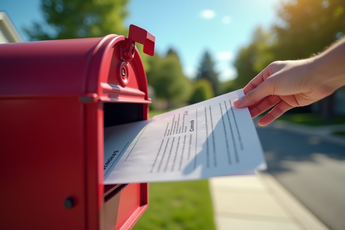 courrier déménagement